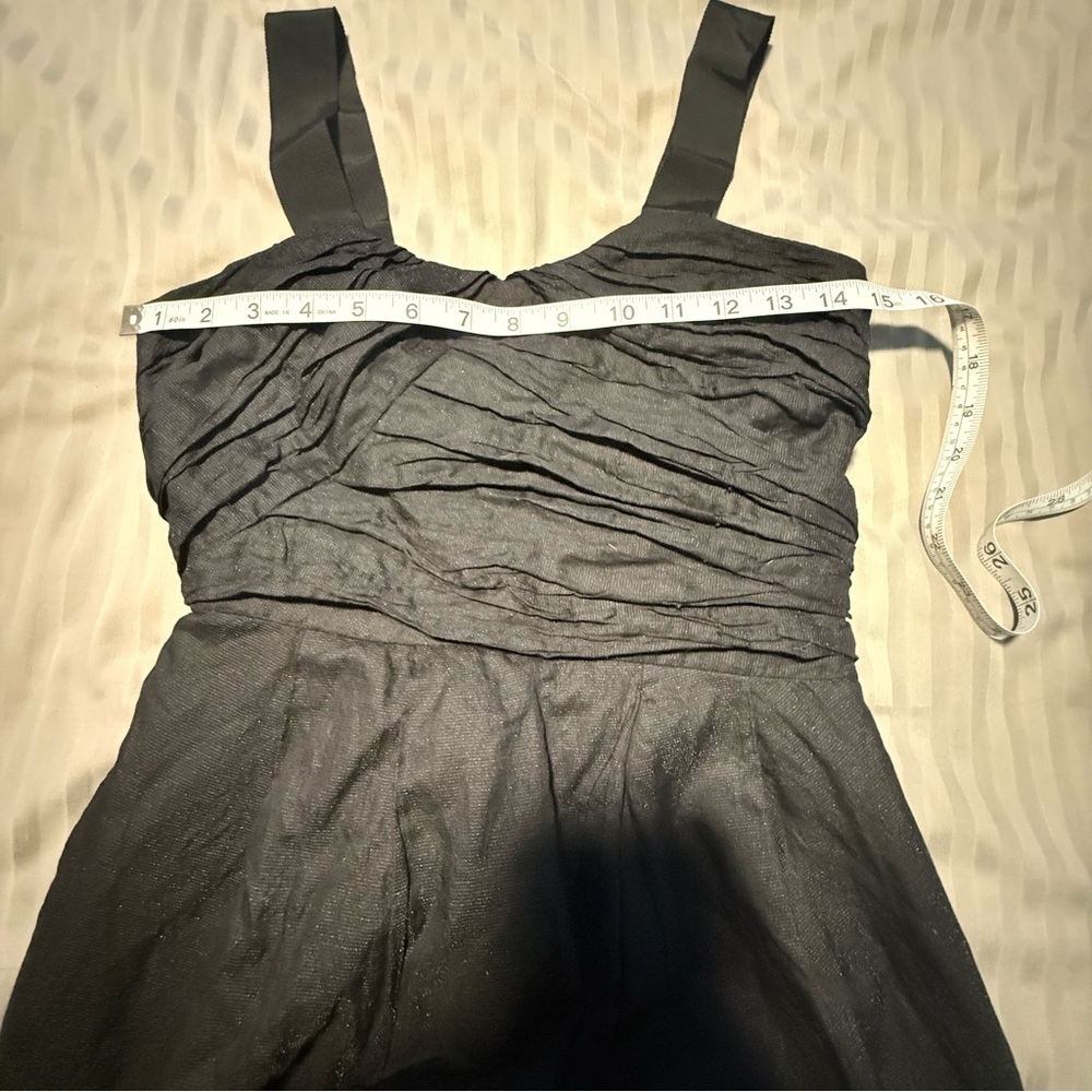 J. Crew Black Ruched Sheath Mini Dress - Picture 8 of 9